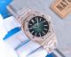 Copy Iced Out Audemars Piguet Royal Oak Jumbo Watch Rose Gold Swiss 3120 (9)_th.jpg